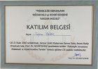 Psk. Dan. Tuğba Özbek Psikolojik Danışman sertifikası