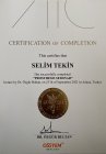 Dt. Selim Tekin Diş Hekimi sertifikası