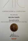 Dt. Selim Tekin Diş Hekimi sertifikası