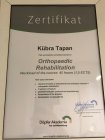 Uzm. Fzt. Kübra Tapan Fizyoterapi sertifikası