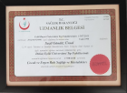 Uzm. Dr. Seçil Gündüz Ünsal Çocuk ve Ergen Psikiyatristi sertifikası