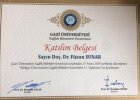 Dr. Füsun Sunar Aile Danışmanı sertifikası