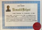 Prof. Dr. Gürkan Türker Anestezi ve Reanimasyon sertifikası