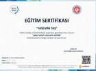 Psk. Yasemin Taş Çocuk Gelişim Uzmanı sertifikası