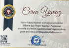 Psk. Ceren Yavuz Psikoloji sertifikası