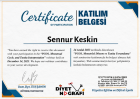 Dyt. Sennur Keskin Diyetisyen sertifikası
