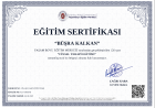 Psk. Büşra Kahraman Psikoloji sertifikası