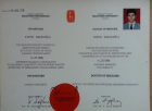Prof. Dr. Zafer Kozacıoğlu Üroloji sertifikası