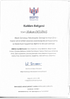Doç. Dr. Dursun Hakan Delibaş Psikiyatri sertifikası