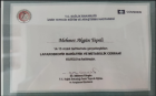 Op. Dr. Mehmet Akgün Tepeli Genel Cerrahi sertifikası