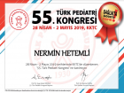 Uzm. Dr. Narmin Hatamlı Yılmaz Çocuk Sağlığı ve Hastalıkları sertifikası