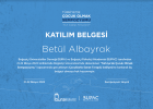 Psk. Dan. Betül Albayrak Psikolojik Danışman sertifikası