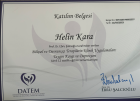 Klinik Psikolog  Helin Kara Psikoloji sertifikası