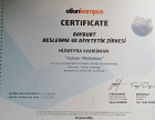 Dyt. Hümeyra Kahriman Diyetisyen sertifikası