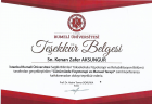 Fzt. Zafer Aksungur Fizyoterapi sertifikası