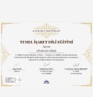 Psk. Dan. Gülbeyaz Gökçe Psikolojik Danışman sertifikası