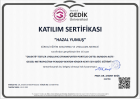 Psk. Hazal Yumuş Psikoloji sertifikası