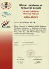 Uzm. Dr. Bilgehan Biçer Fiziksel Tıp ve Rehabilitasyon sertifikası
