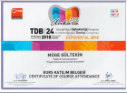 Dt. Müge Aktaş Gültekin Diş Hekimi sertifikası