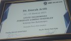 Dt. Emrah Arifzade Diş Hekimi sertifikası