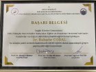 Op. Dr. Bahadır Codal Kadın Hastalıkları ve Doğum sertifikası