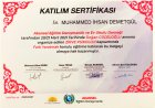 Psk. Muhammed İhsan Demetgül Psikoloji sertifikası