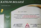 Dyt. Elif Zent Diyetisyen sertifikası