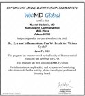 Prof. Dr. Nusret Özdemir Göz Hastalıkları sertifikası