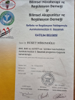 Dr. Buket Miranoğlu Fiziksel Tıp ve Rehabilitasyon sertifikası