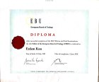 Doç. Dr. Erdem Kısa Üroloji sertifikası