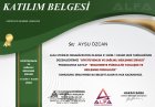 Dyt. Aysu Özcan Diyetisyen sertifikası