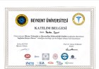 Dyt. Berika Demir Diyetisyen sertifikası
