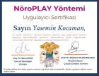 Uzm. Psk. Yasemin Kocaman Psikoloji sertifikası