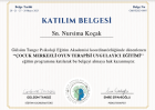Psk. Nursima Koçak Psikoloji sertifikası