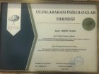 Psk. Merve Yıldız Psikoloji sertifikası