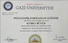 Uzman Aile Danışmanı Kübra Büyük Aydoğdu Aile Danışmanı sertifikası