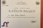 Op. Dr. Serdar Türklay Kadın Hastalıkları ve Doğum sertifikası