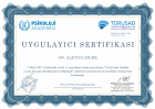 Uzm. Psk. Aleyna Çiçek Psikoloji sertifikası