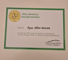 Uzm. Dr. Zeynep Bayındır Enfeksiyon Hastalıkları ve Klinik Mikrobiyoloji sertifikası