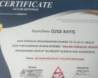 Psk. Dan. Özge Kayış Psikolojik Danışman sertifikası