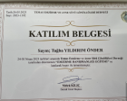 Dyt. Tuğba Yıldırım Önder Diyetisyen sertifikası