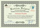 Psk. Dan. Fatmanur Özşahin Psikolojik Danışman sertifikası