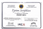 Uzm. Psk. Hakan Emlu Psikoloji sertifikası