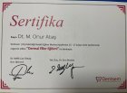 Dt. Mehmet Onur Ataş Diş Hekimi sertifikası