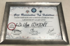 Op. Dr. Ulya Üskent Kadın Hastalıkları ve Doğum sertifikası