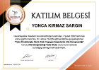 Aile Danışmanı Yonca Sargın Aile Danışmanı sertifikası