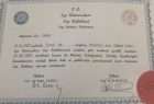 Op. Dr. Didem Yıldız Yanık Genel Cerrahi sertifikası