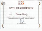 Dt. Hasan Deniz Diş Hekimi sertifikası