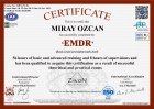 Uzm. Kl. Psk. Miray Özcan Psikoloji sertifikası
