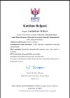 Psk. Nagehan Turan Psikoloji sertifikası